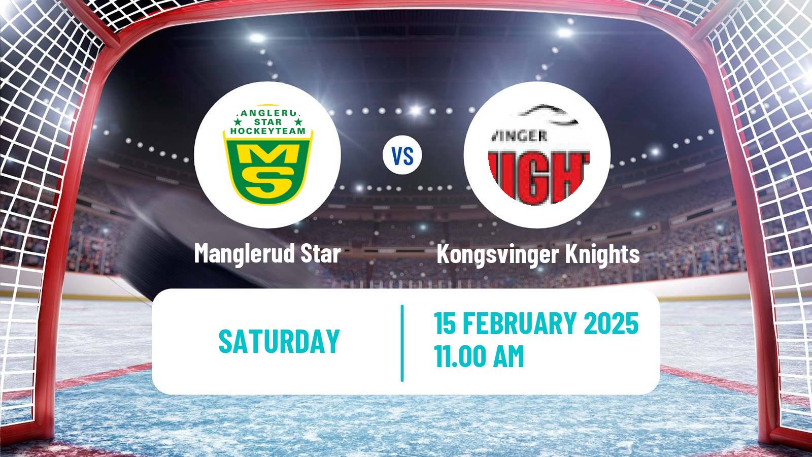 Hockey Norwegian Division 1 Hockey Manglerud Star - Kongsvinger Knights