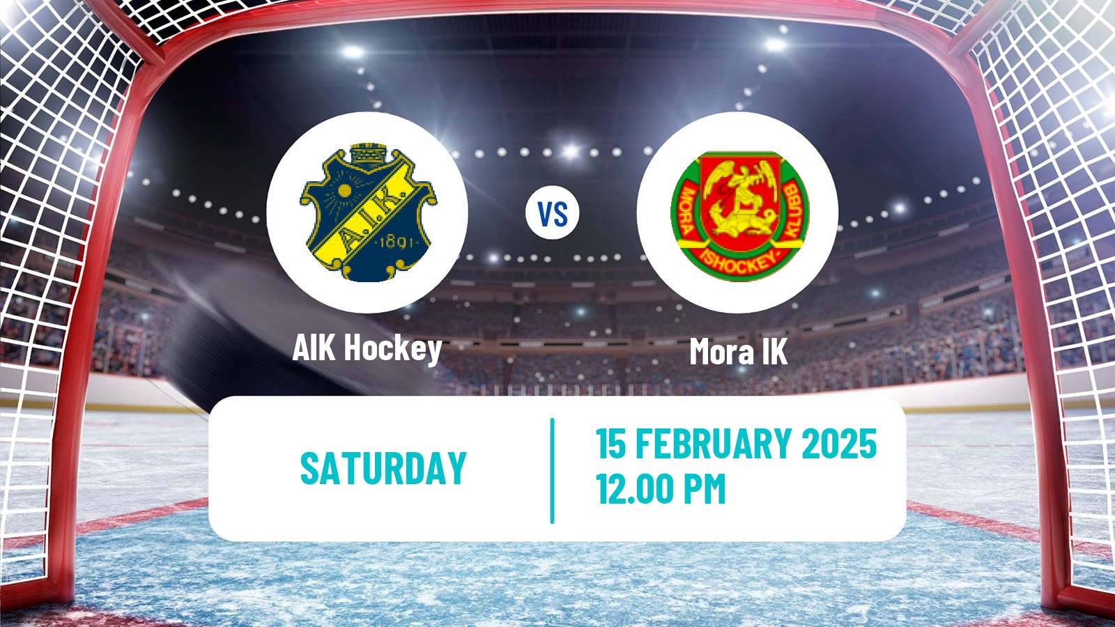 Hockey Swedish Hockey Allsvenskan AIK - Mora