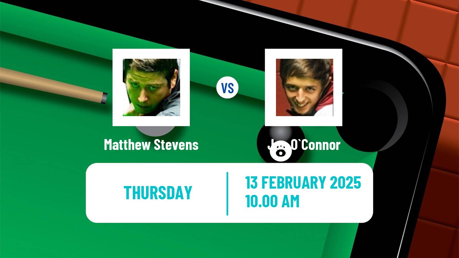 Snooker Welsh Open Matthew Stevens - Joe O`Connor