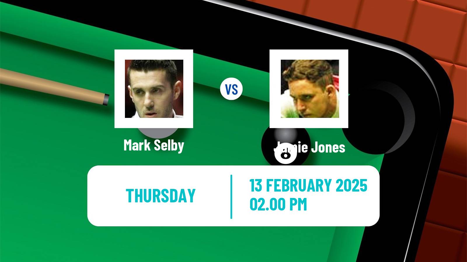 Snooker Welsh Open Mark Selby - Jamie Jones