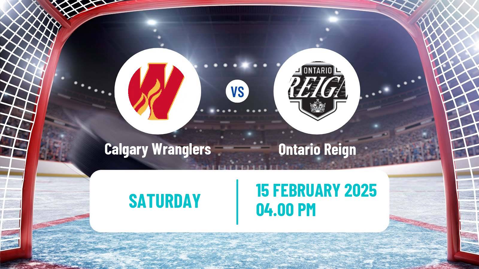 Hockey AHL Calgary Wranglers - Ontario Reign