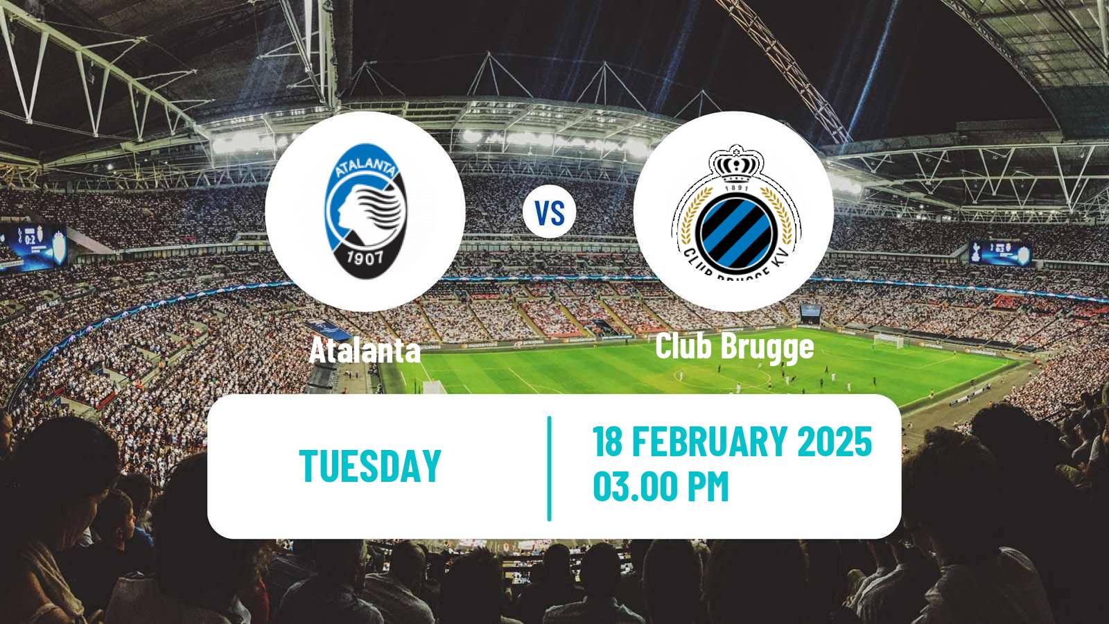 Soccer UEFA Champions League Atalanta - Club Brugge