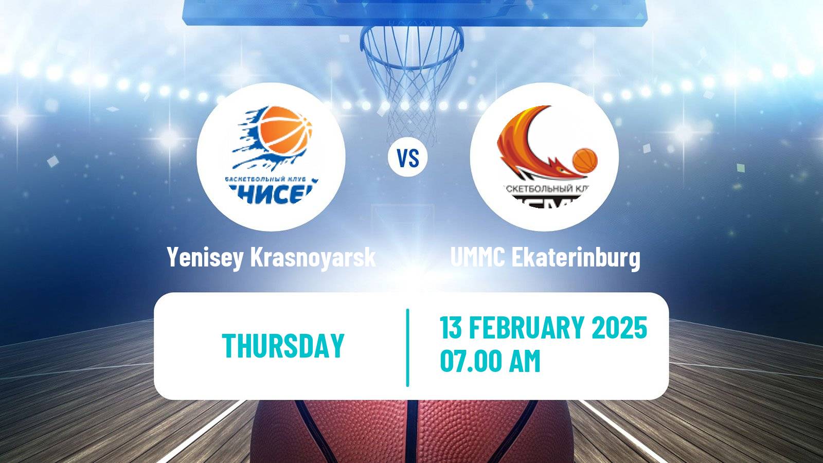 Basketball Russian Premier League Basketball Women Yenisey Krasnoyarsk - UMMC Ekaterinburg