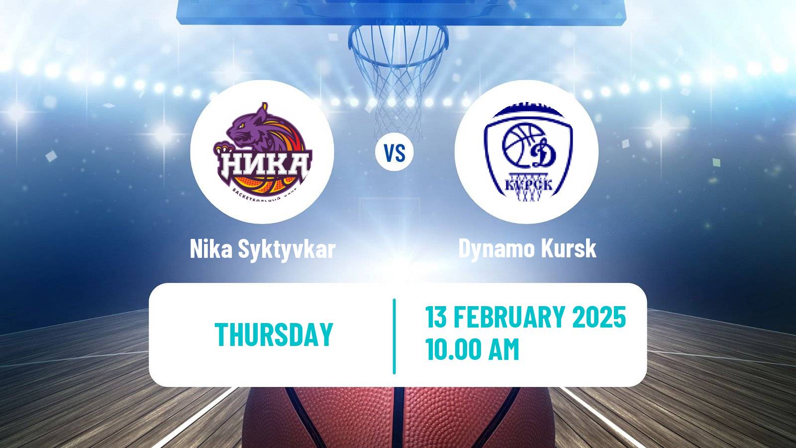 Basketball Russian Premier League Basketball Women Nika Syktyvkar - Dynamo Kursk