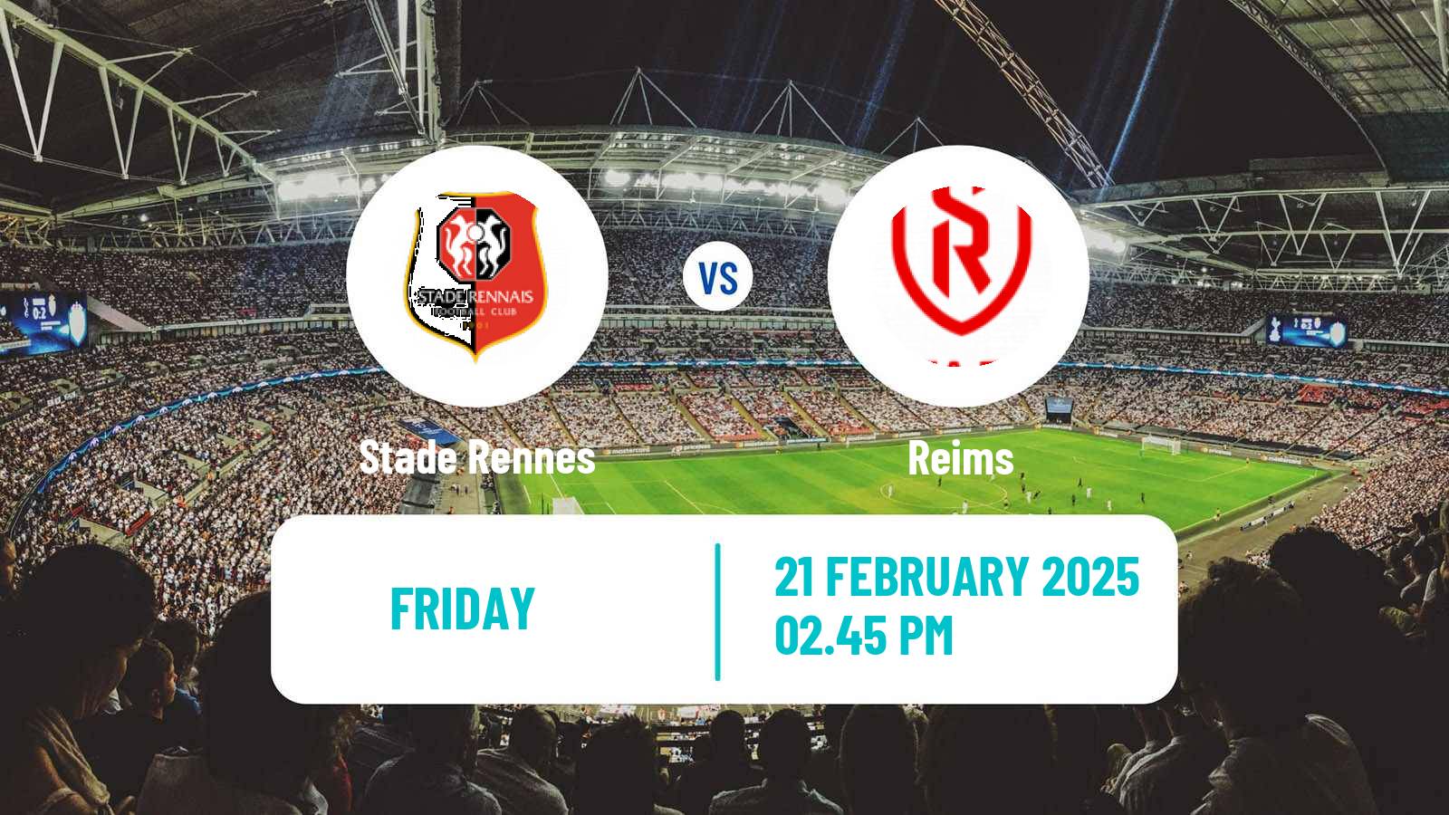 Soccer French Ligue 1 Rennes - Reims