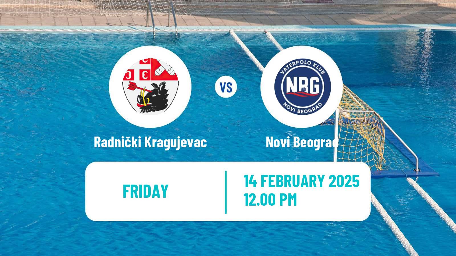 Water polo Serbian Super Liga Water Polo Radnički Kragujevac - Novi Beograd