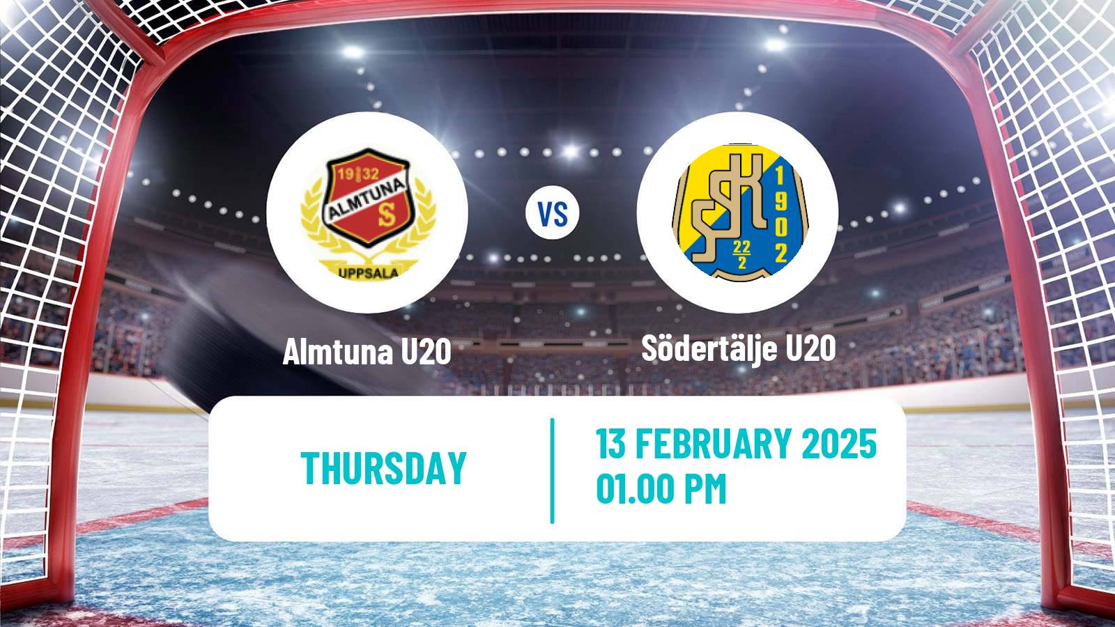 Hockey Swedish Superelit U20 Hockey Almtuna U20 - Södertälje U20