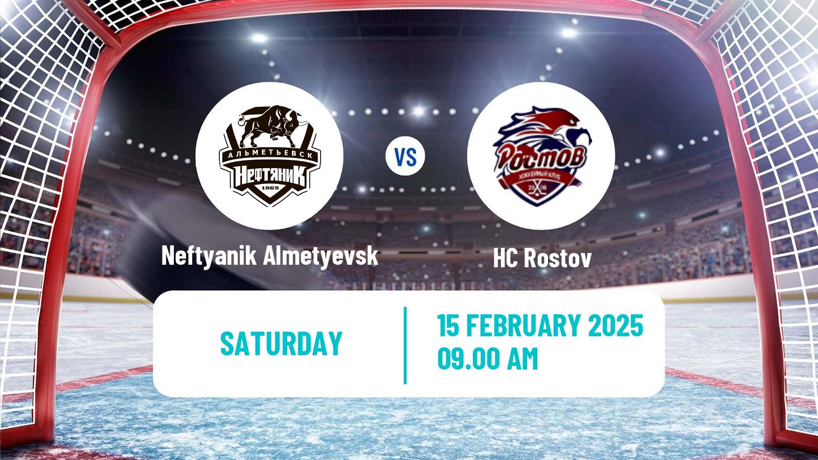 Hockey VHL Neftyanik Almetyevsk - Rostov