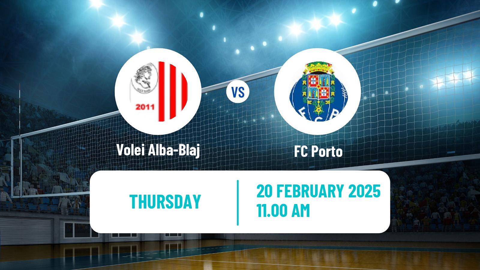 Volleyball CEV Cup Women Volei Alba-Blaj - FC Porto