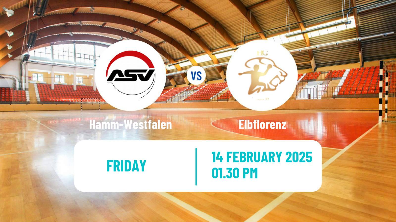 Handball German 2 Bundesliga Handball Hamm-Westfalen - Elbflorenz