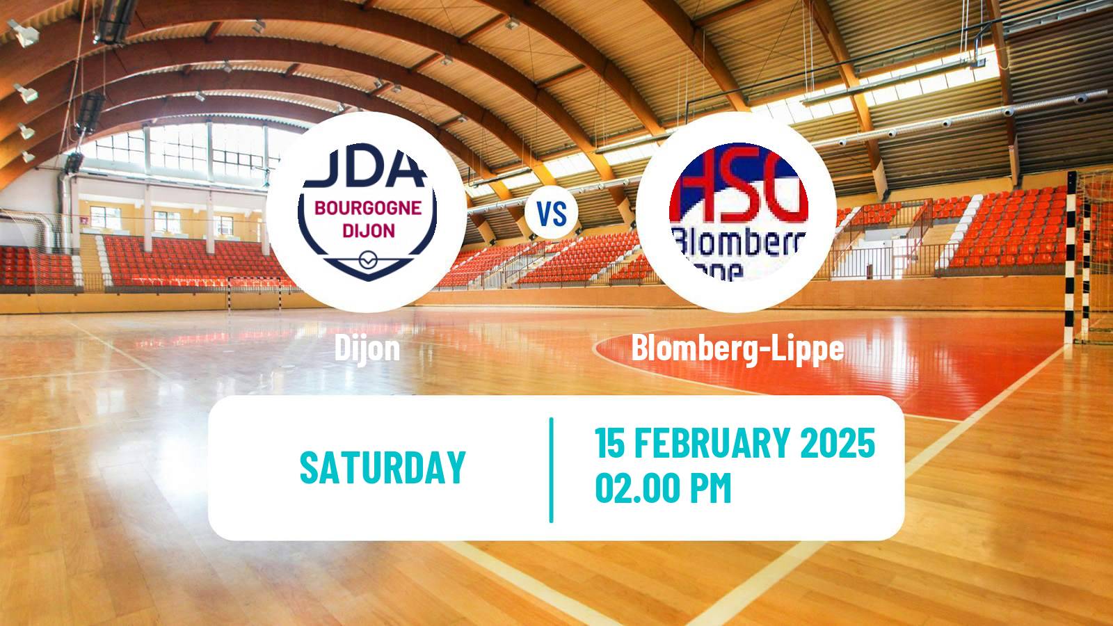 Handball EHF European League Women Dijon - Blomberg-Lippe