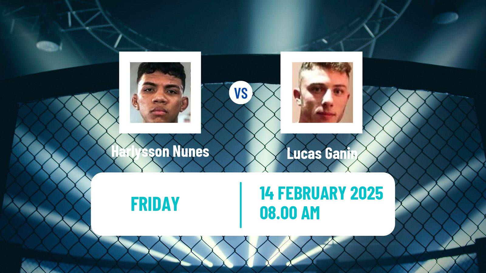 MMA Bantamweight One Championship Men Harlysson Nunes - Lucas Ganin