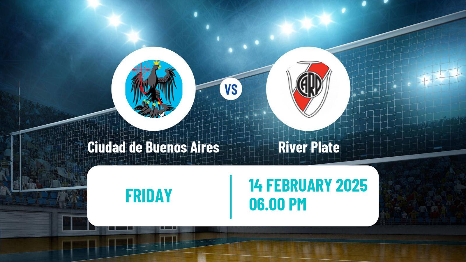 Volleyball Argentinian LVA Volleyball Ciudad de Buenos Aires - River Plate