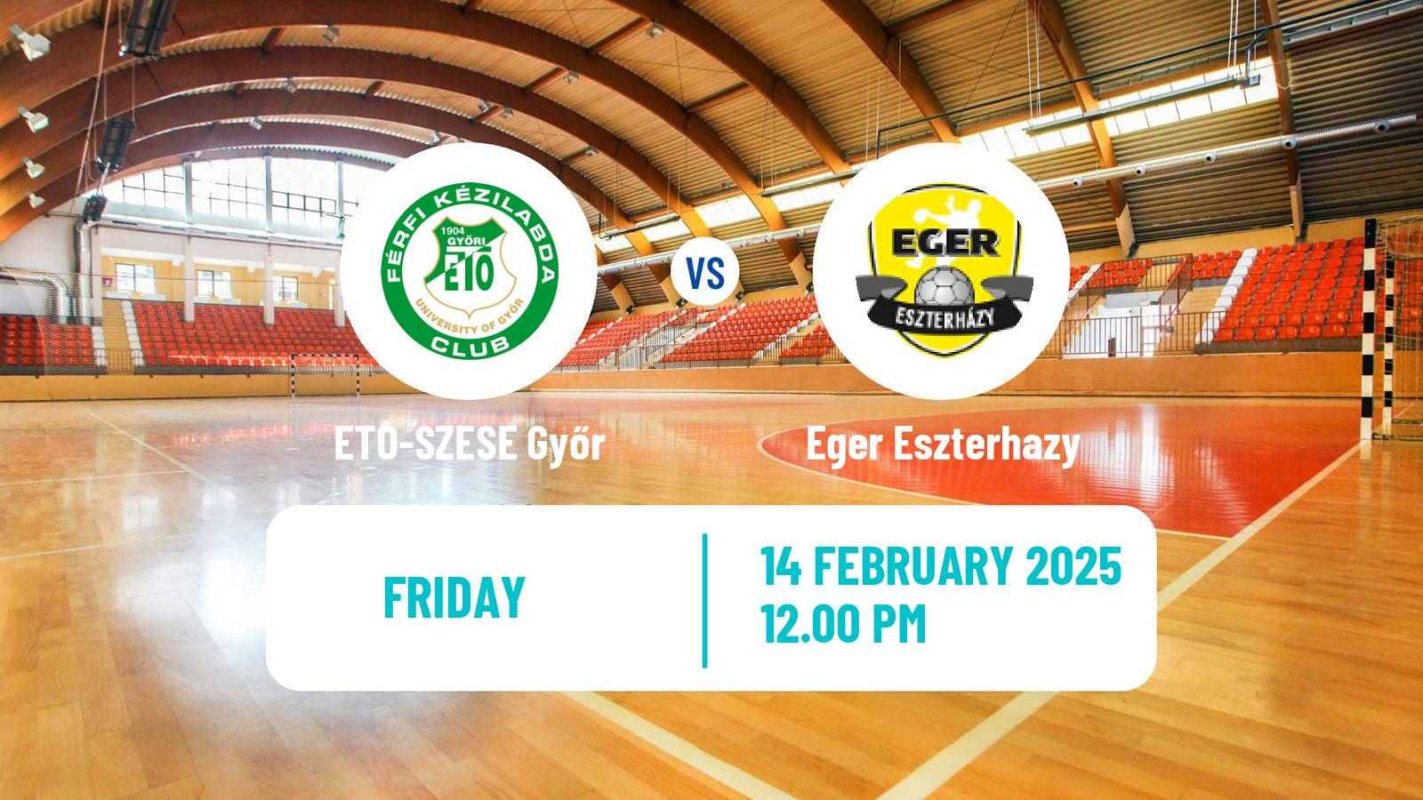 Handball Hungarian Division 1 Handball ETO-SZESE Győr - Eger Eszterhazy