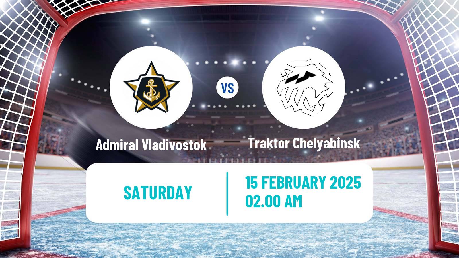 Hockey KHL Admiral Vladivostok - Traktor Chelyabinsk