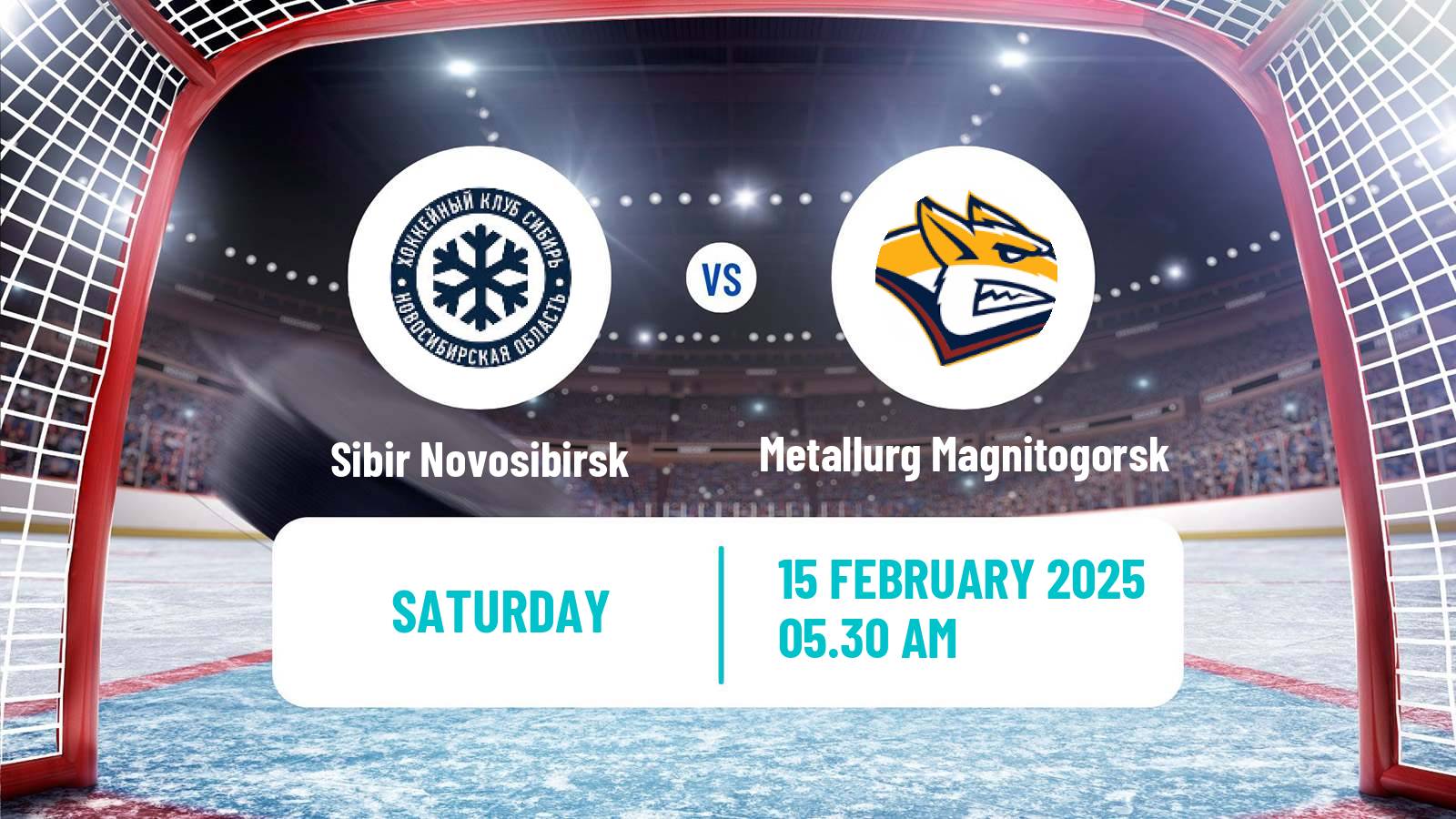 Hockey KHL Sibir Novosibirsk - Metallurg Magnitogorsk