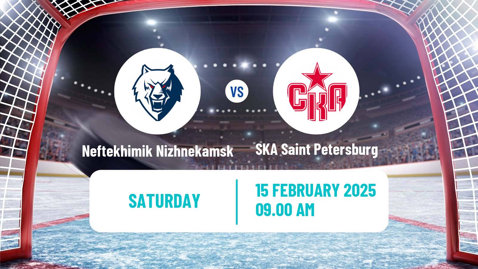 Hockey KHL Neftekhimik Nizhnekamsk - SKA Saint Petersburg