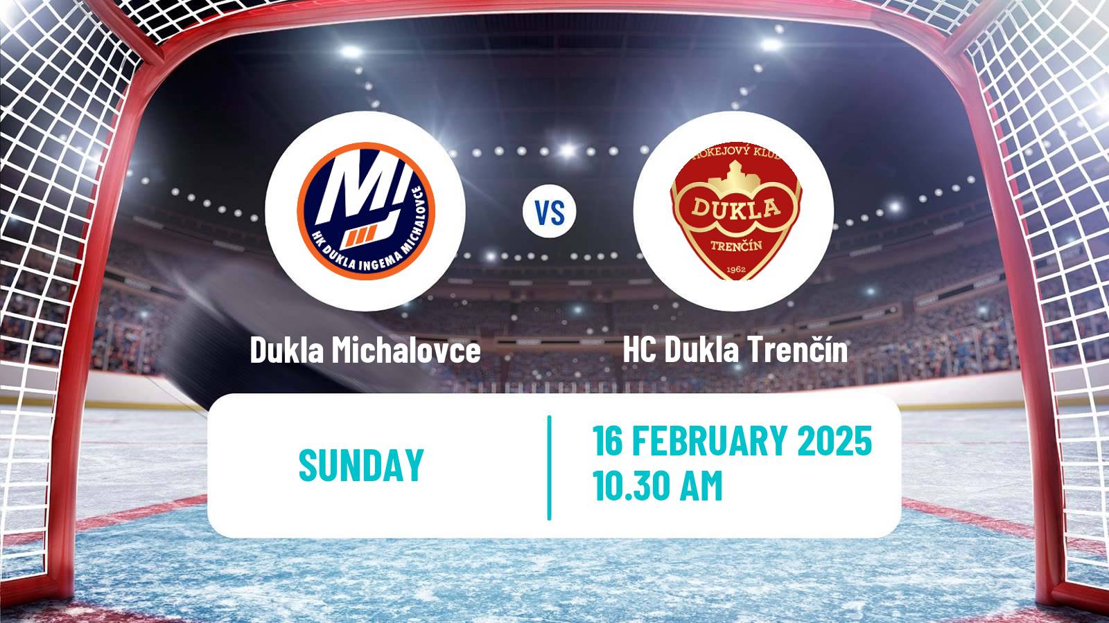 Hockey Slovak Extraliga Dukla Michalovce - HC Dukla Trenčín