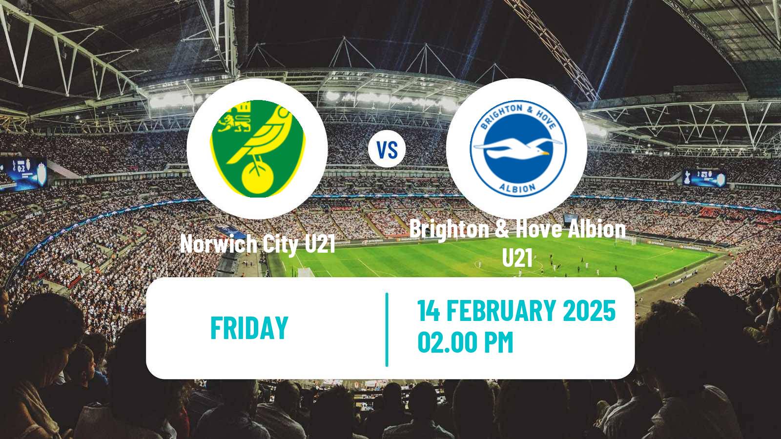 Soccer English Premier League 2 Norwich City U21 - Brighton & Hove Albion U21