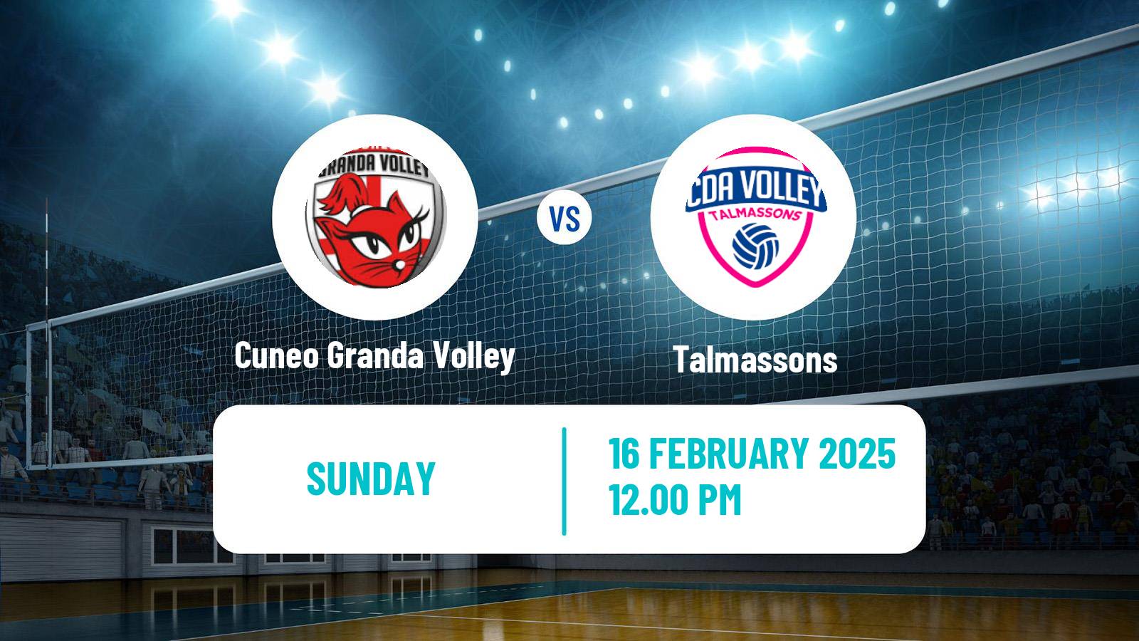 Volleyball Italian Serie A Volleyball Women Cuneo Granda Volley - Talmassons