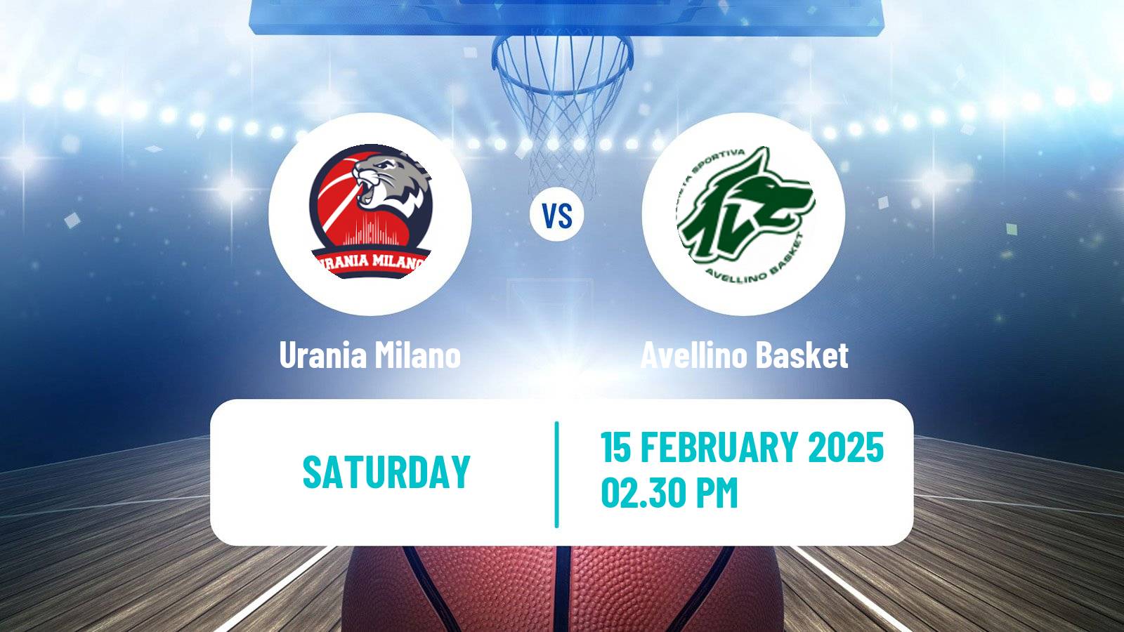 Basketball Italian Serie A2 Basketball Urania Milano - Avellino Basket