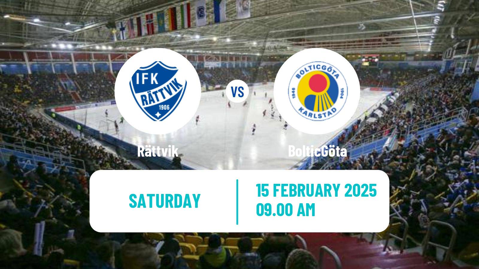 Bandy Swedish Allsvenskan Bandy Rättvik - BolticGöta