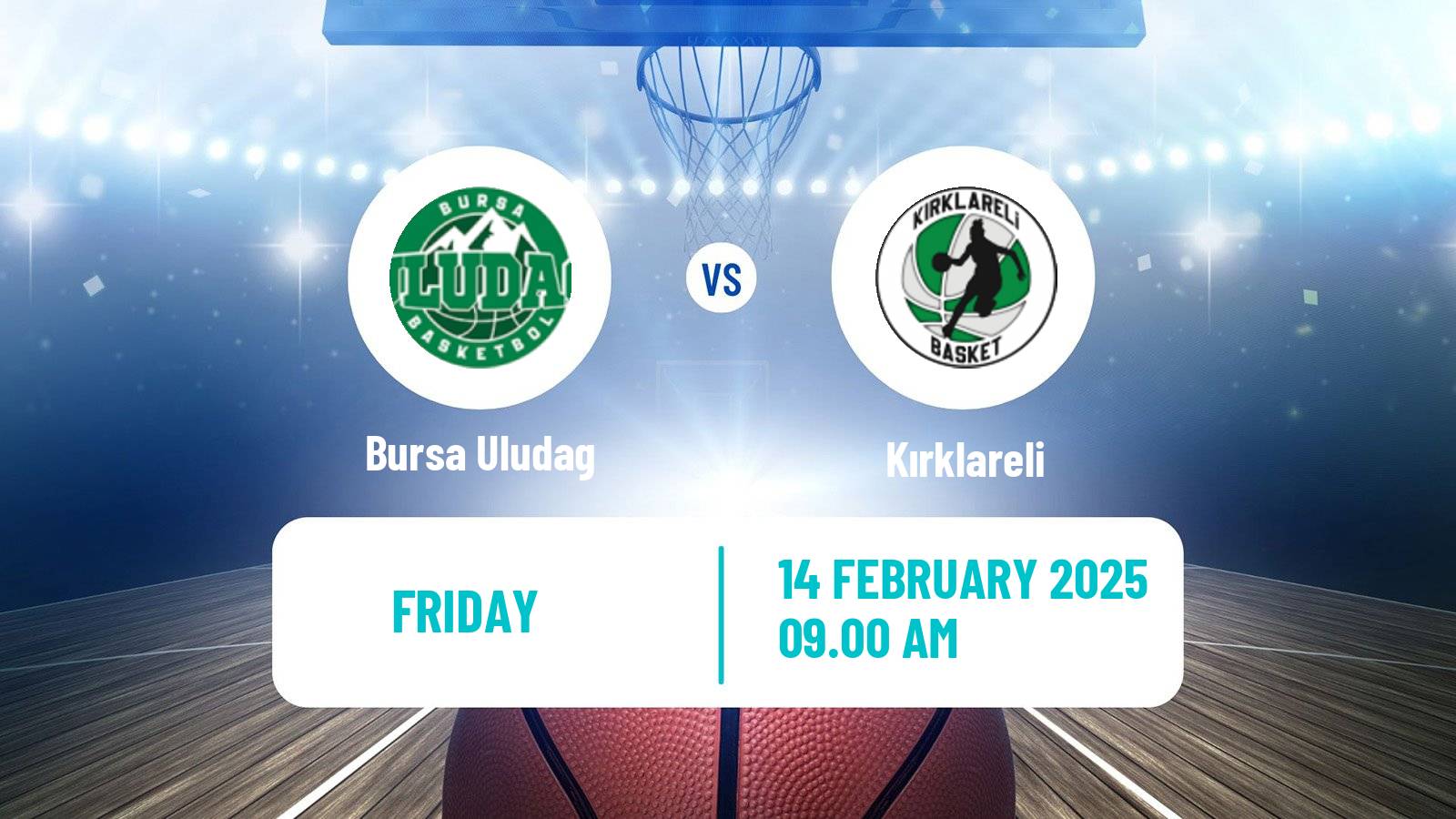 Basketball Turkish TKBL Women Bursa Uludag - Kırklareli