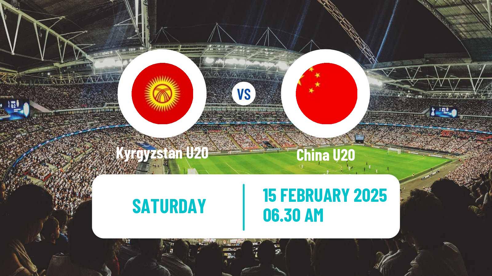 Soccer AFC Championship U20 Kyrgyzstan U20 - China U20