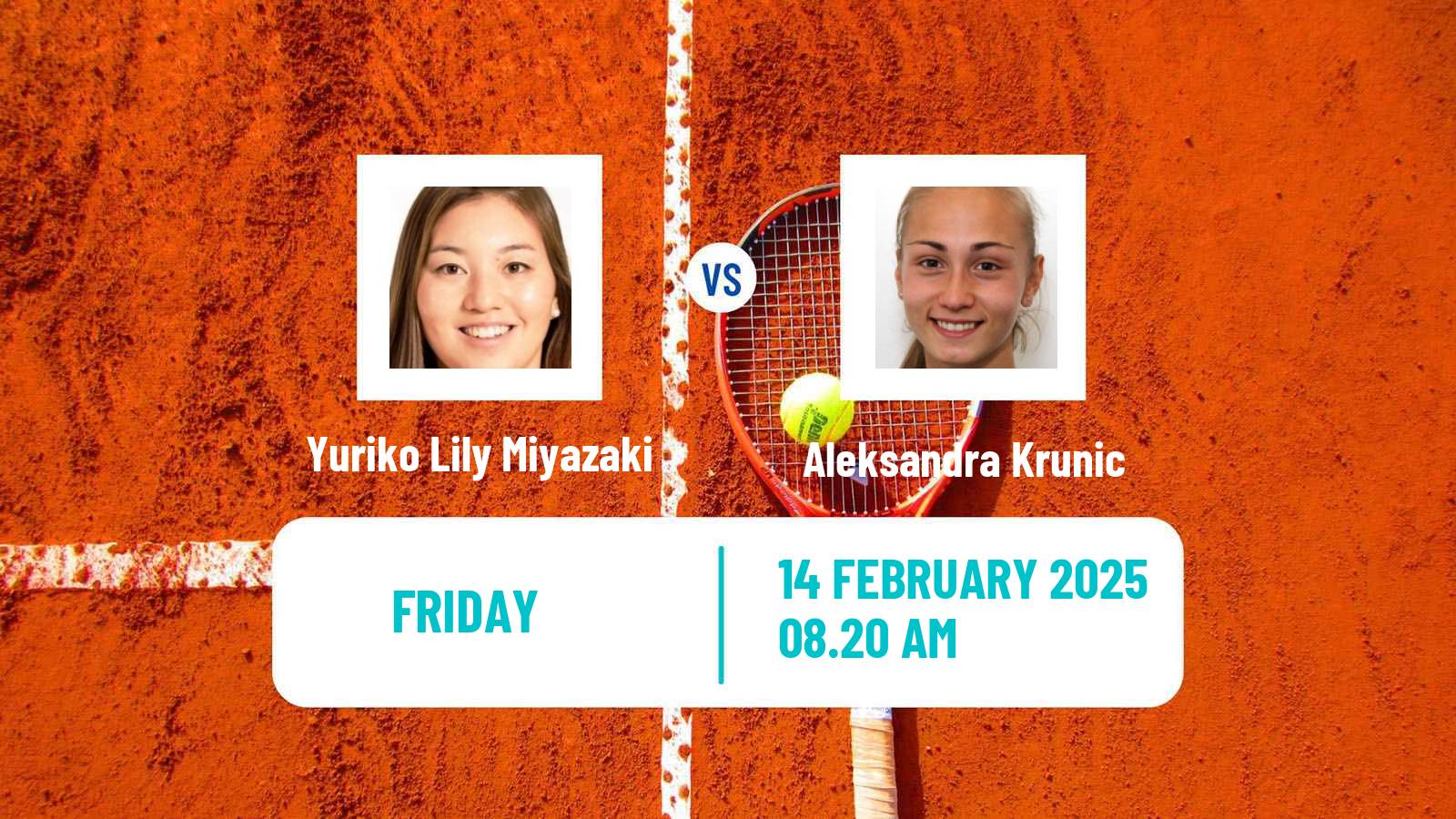 Tennis ITF W50 Birmingham Women Yuriko Lily Miyazaki - Aleksandra Krunic