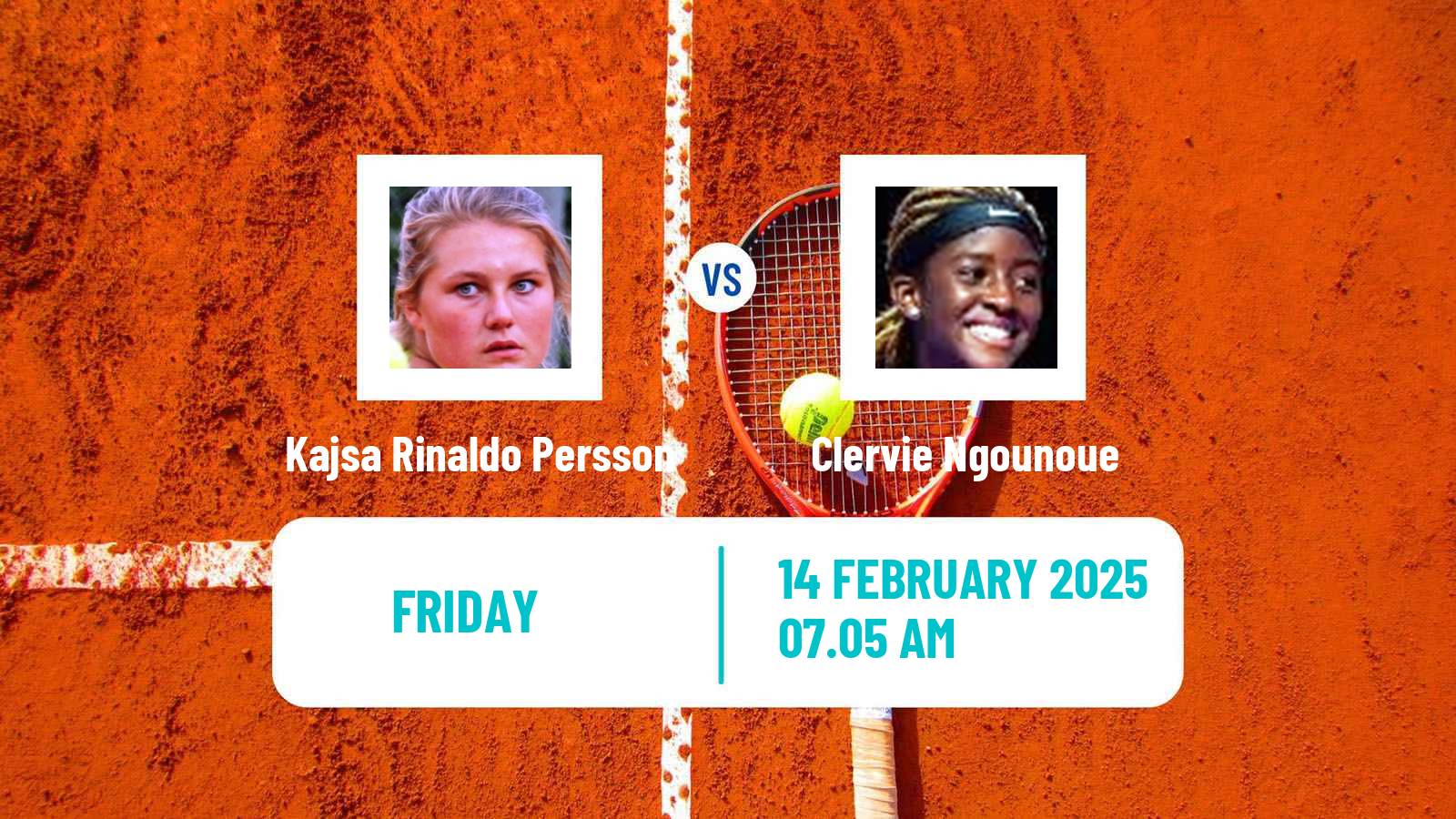 Tennis ITF W50 Birmingham Women Kajsa Rinaldo Persson - Clervie Ngounoue