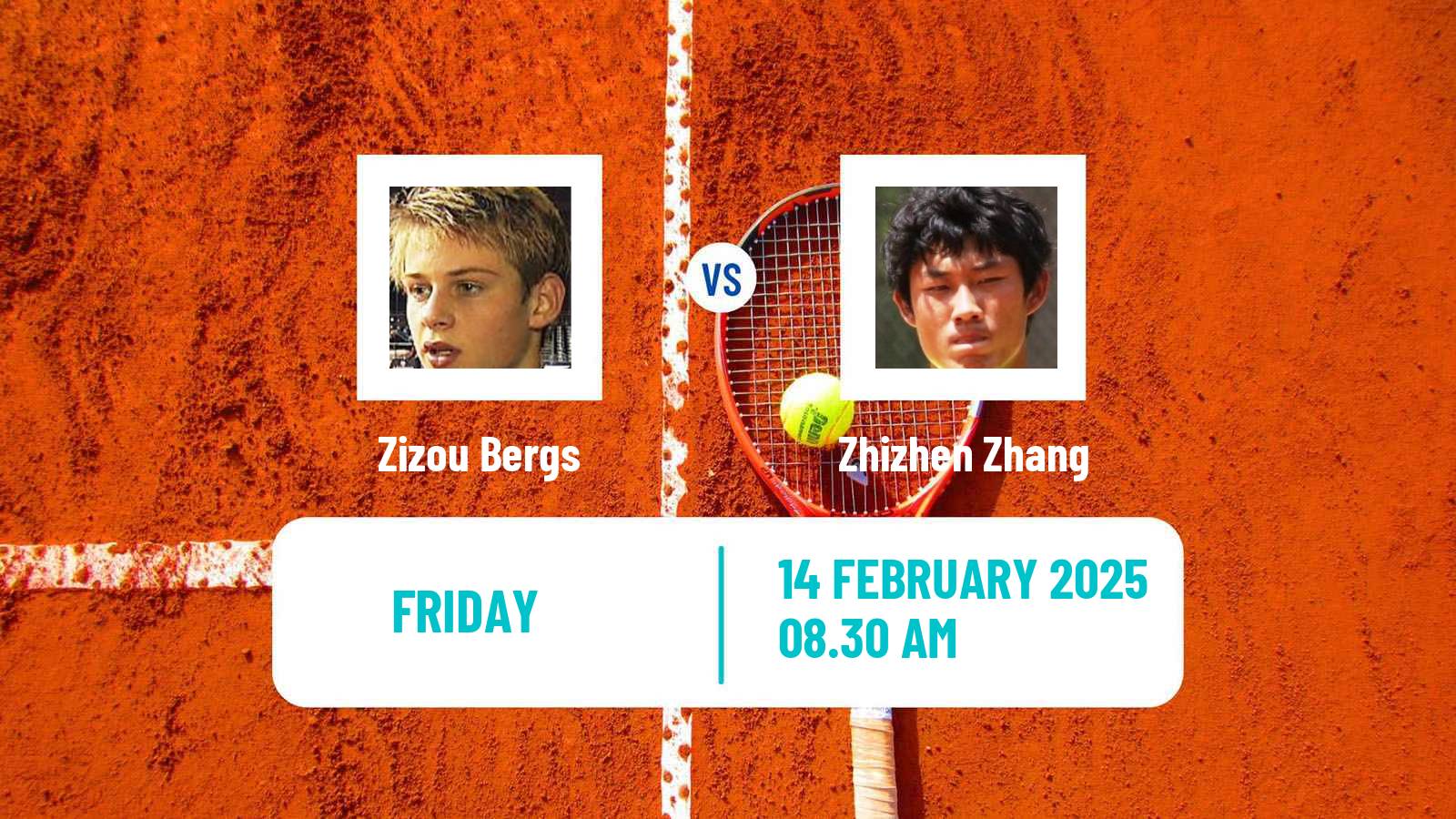 Tennis ATP Marseille Zizou Bergs - Zhizhen Zhang