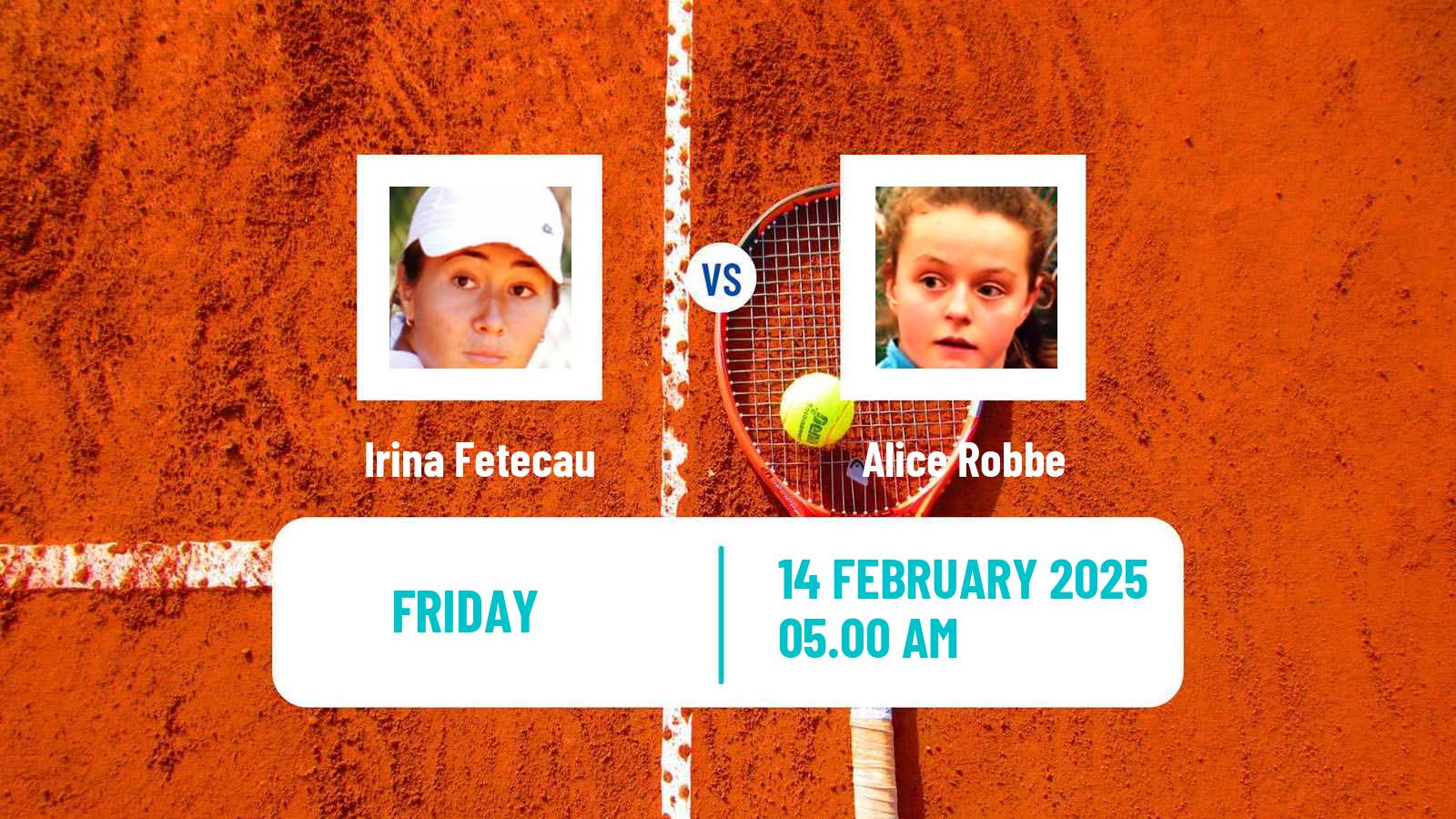 Tennis ITF W15 Manacor Women Irina Fetecau - Alice Robbe