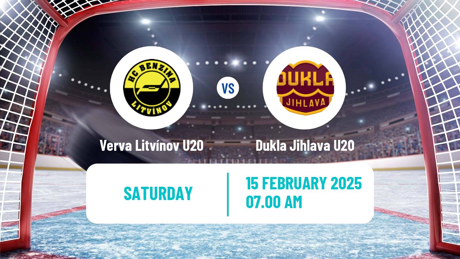 Hockey Czech ELJ Verva Litvínov U20 - Dukla Jihlava U20