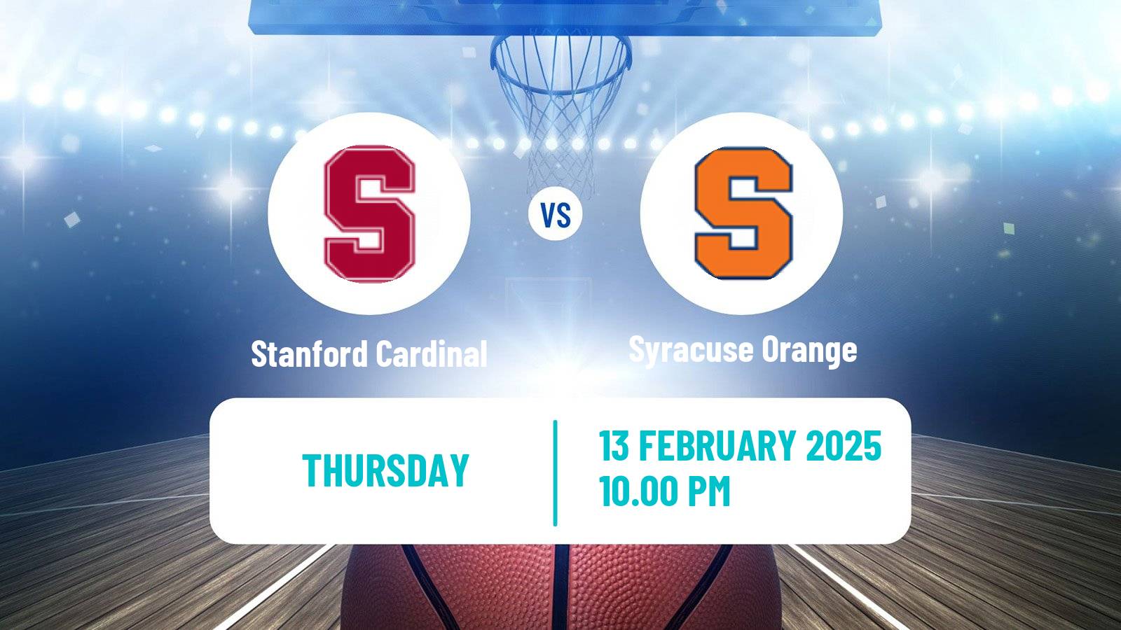 Basketball NCAA College Basketball Women Stanford Cardinal - Syracuse Orange