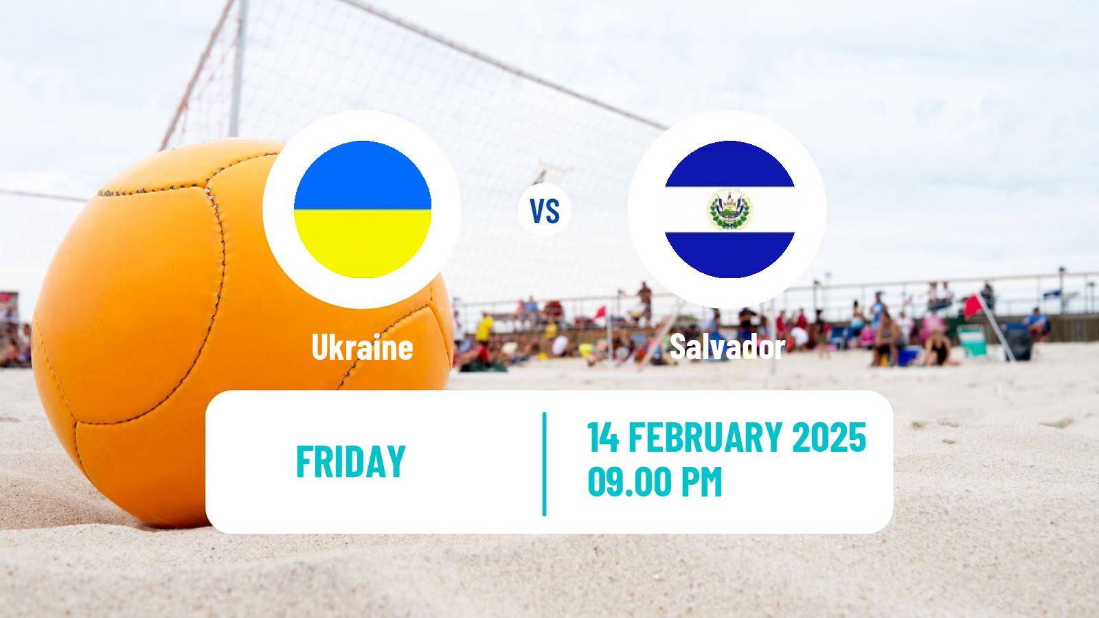 Beach soccer El Salvador Cup Ukraine - Salvador