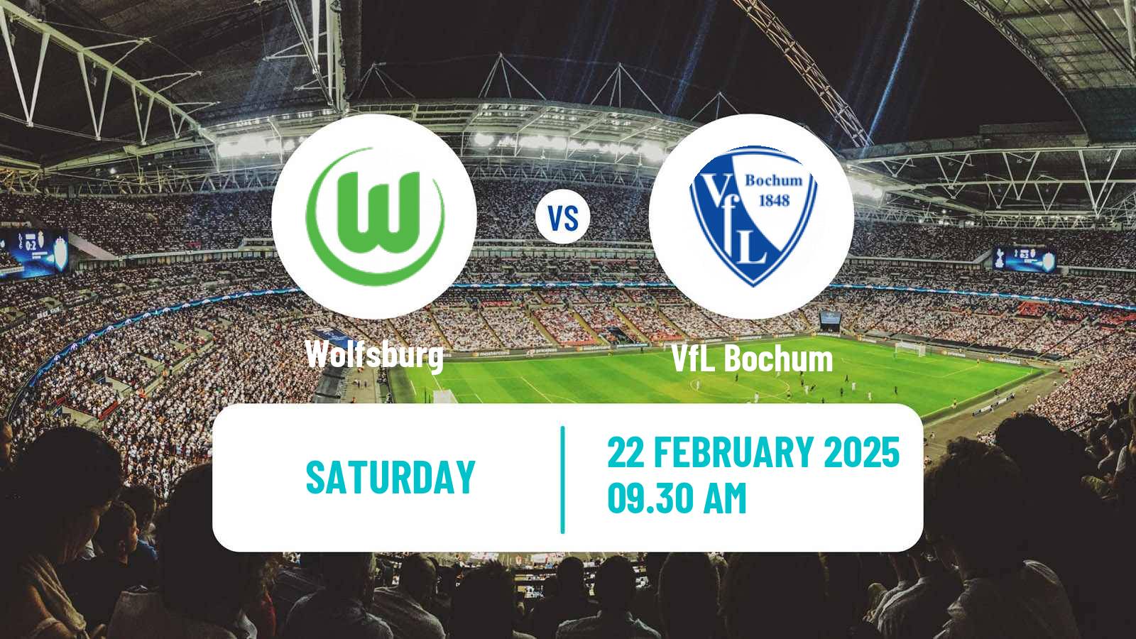 Soccer German Bundesliga Wolfsburg - Bochum