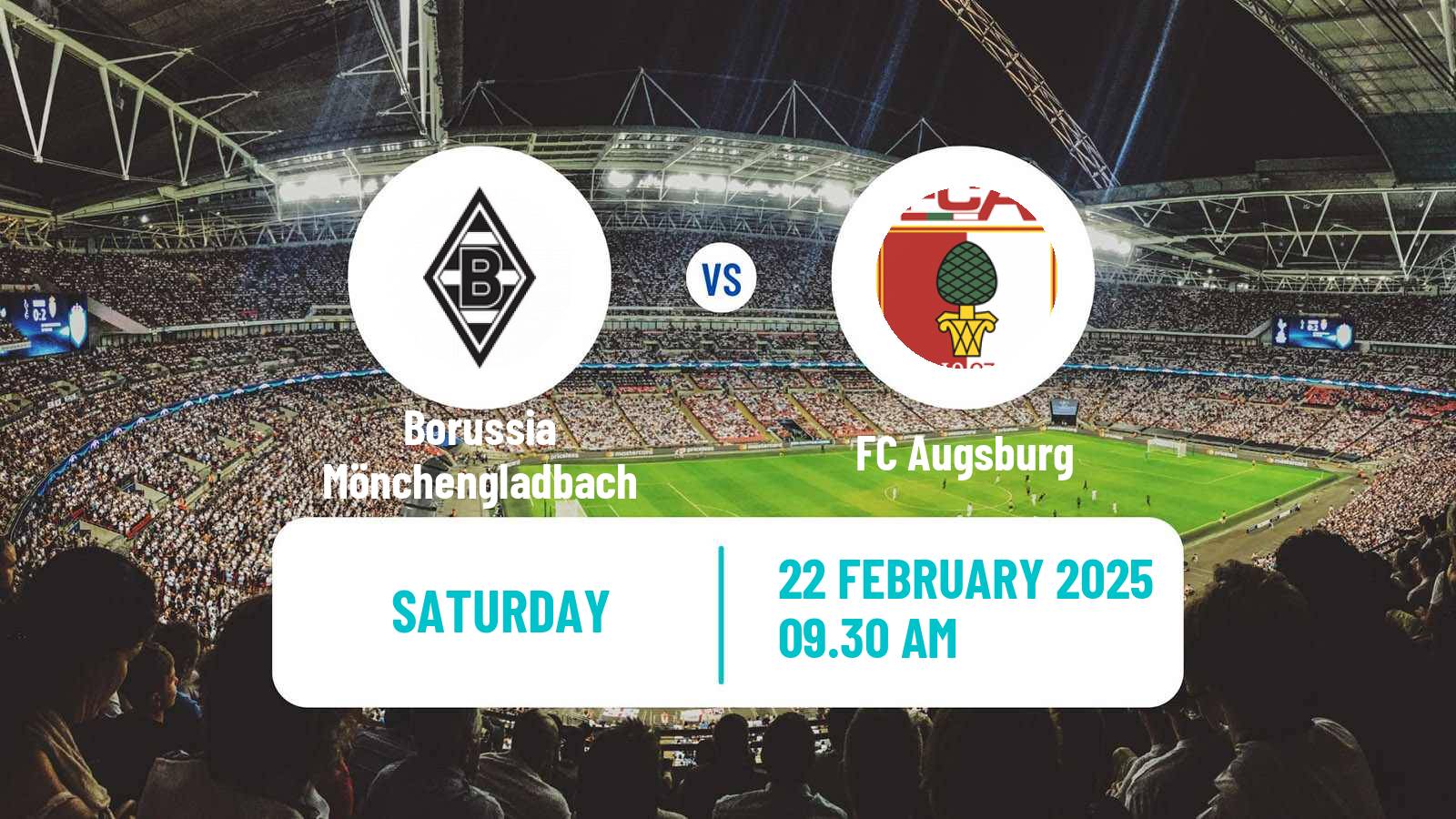 Soccer German Bundesliga Borussia Mönchengladbach - Augsburg