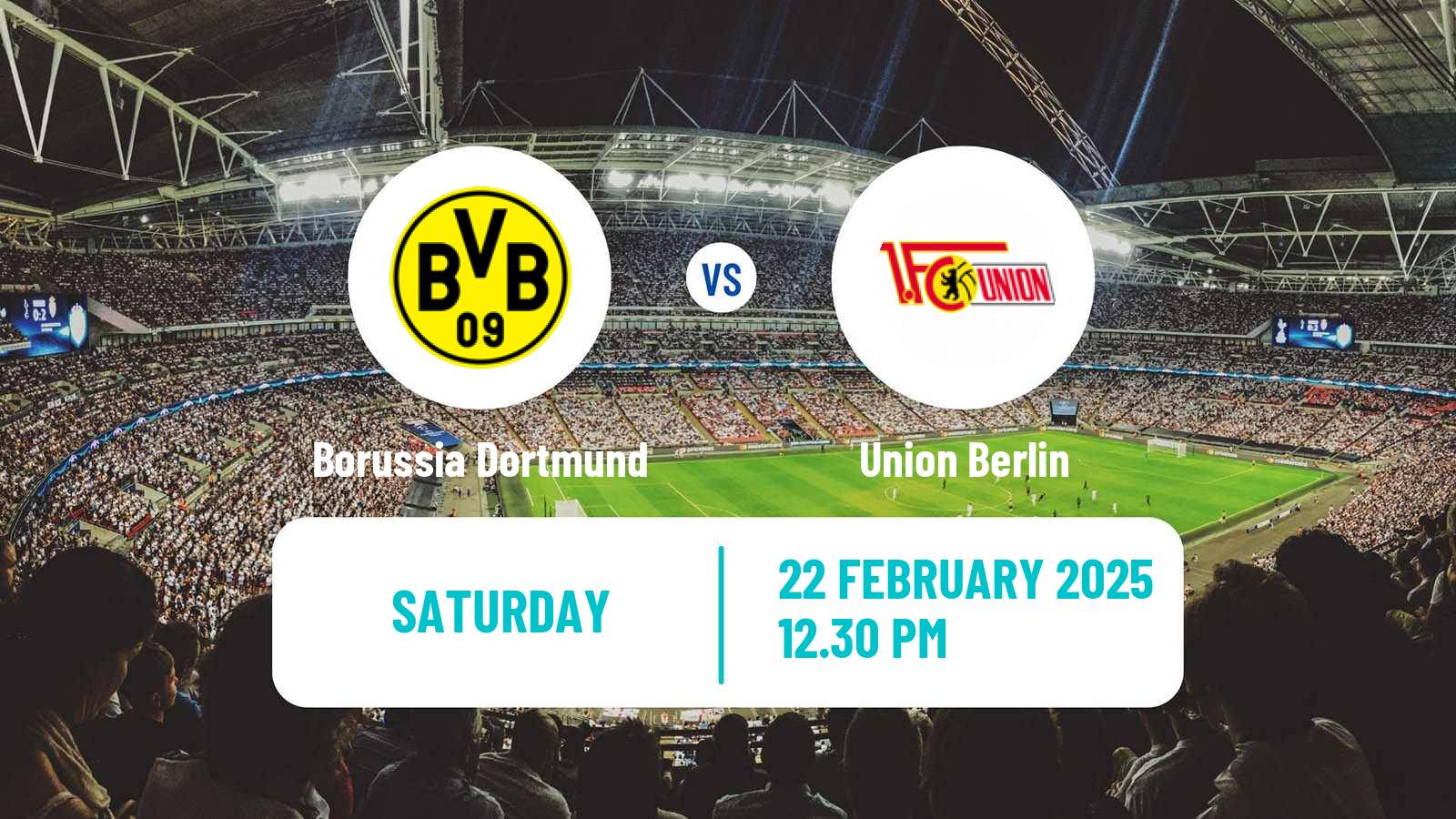 Soccer German Bundesliga Borussia Dortmund - Union Berlin