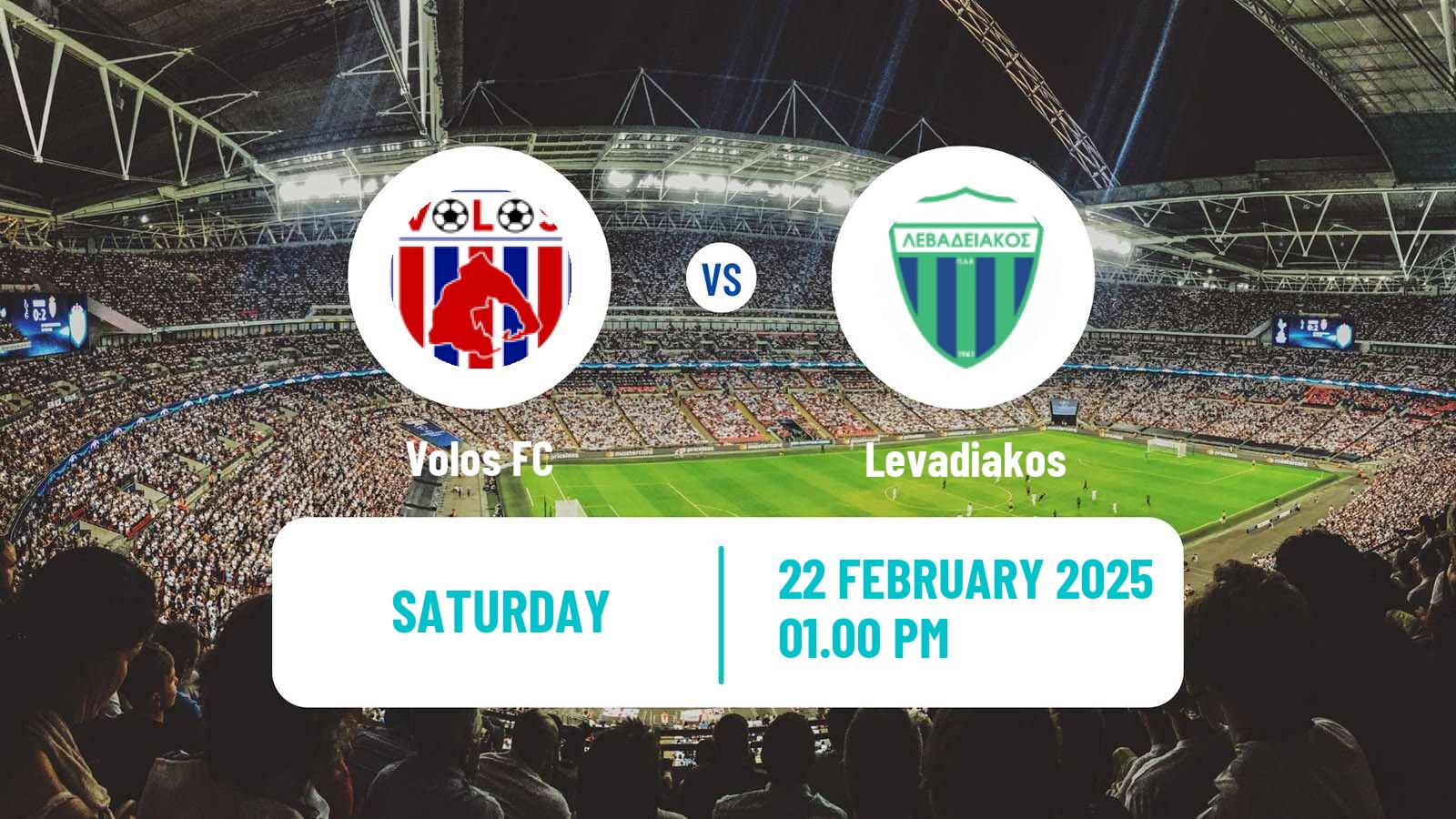 Soccer Greek Super League Volos - Levadiakos