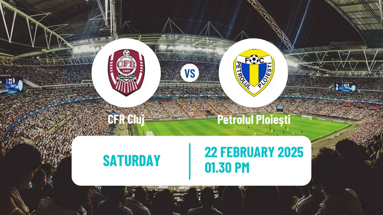 Soccer Romanian Liga 1 CFR Cluj - Petrolul Ploieşti