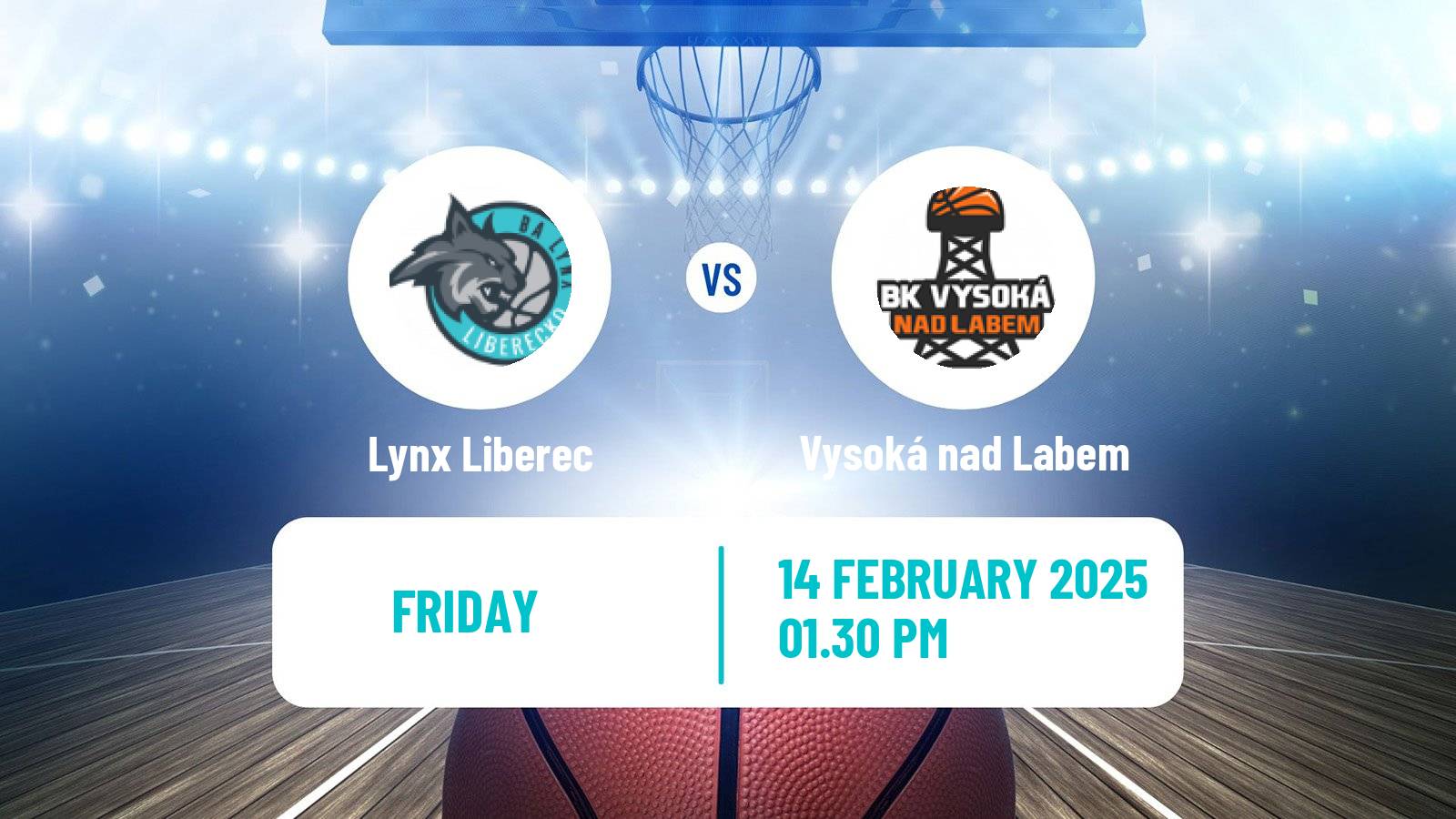 Basketball Czech 1 Liga Basketball Lynx Liberec - Vysoká nad Labem