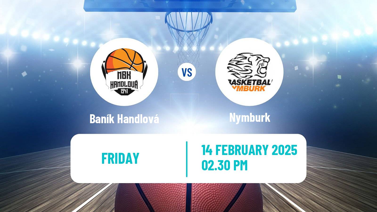 Basketball Czech Slovak Cup Basketball Baník Handlová - Nymburk