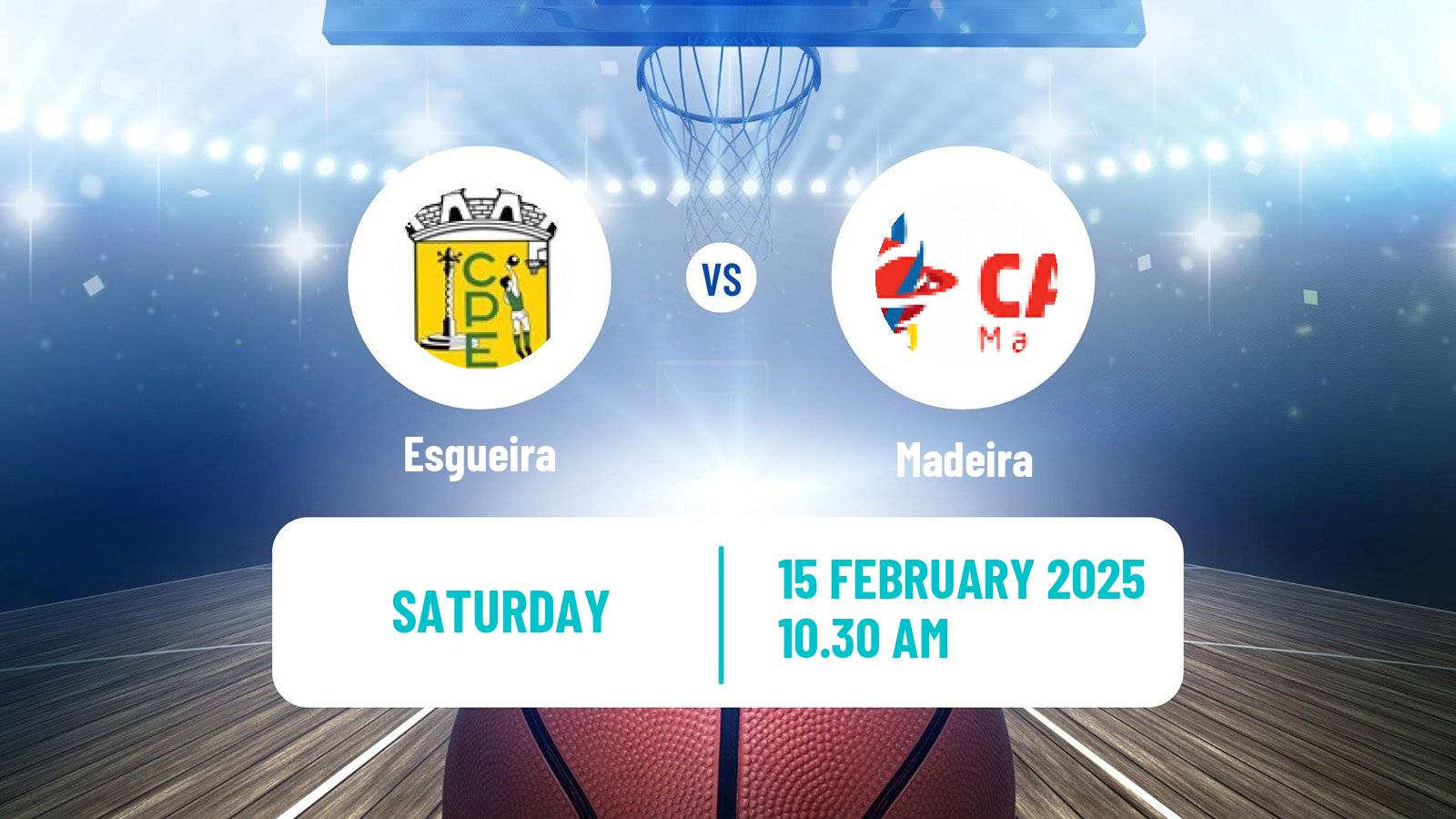 Basketball Portuguese LFB Esgueira - Madeira