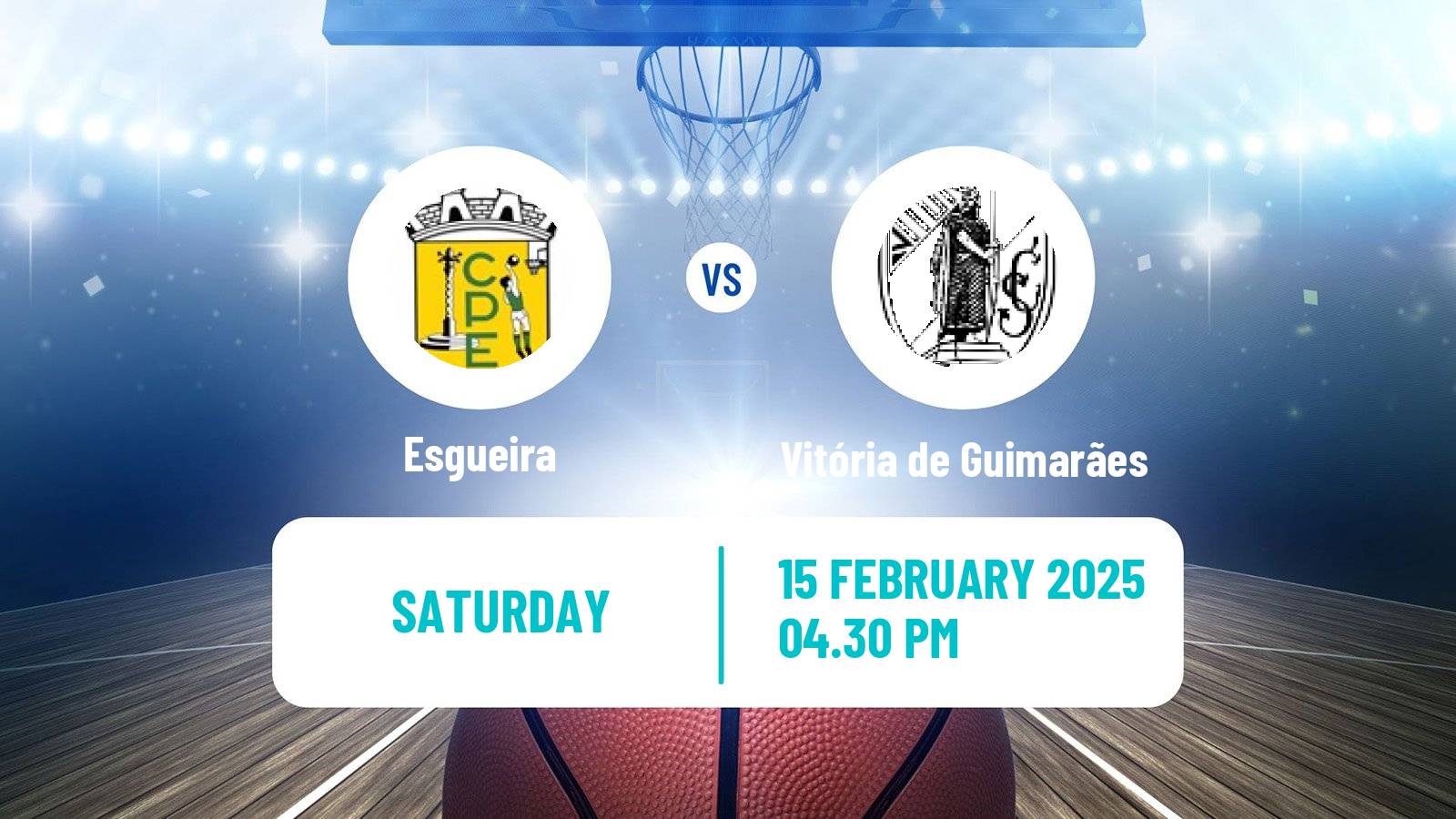 Basketball Portuguese LPB Esgueira - Vitória de Guimarães