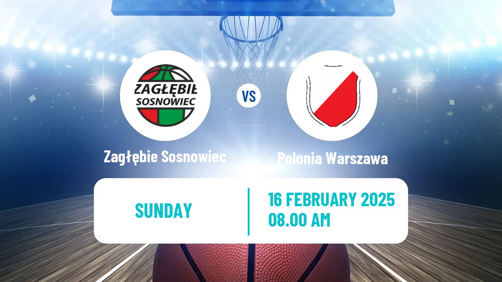 Basketball Polish Ekstraklasa Basketball Women Zagłębie Sosnowiec - Polonia Warszawa