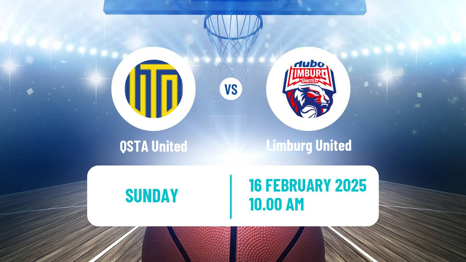 Basketball BNXT League QSTA United - Limburg United