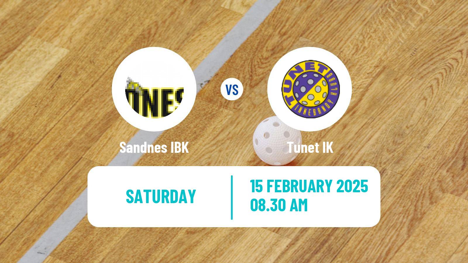 Floorball Norwegian Eliteserien Floorball Sandnes - Tunet