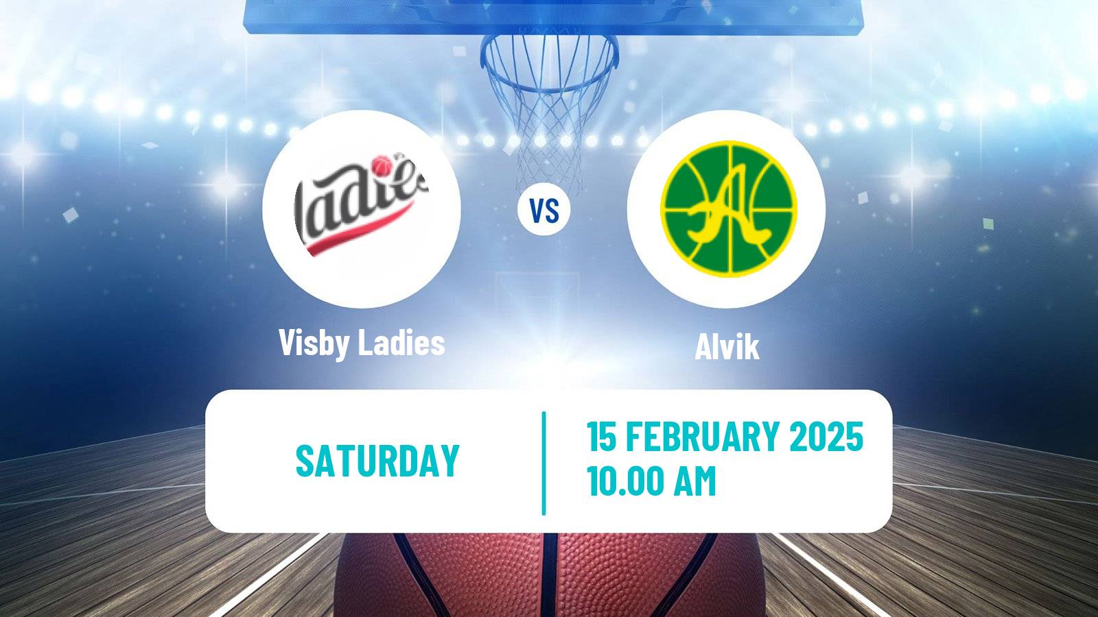 Basketball Swedish Basketligan Women Visby - Alvik