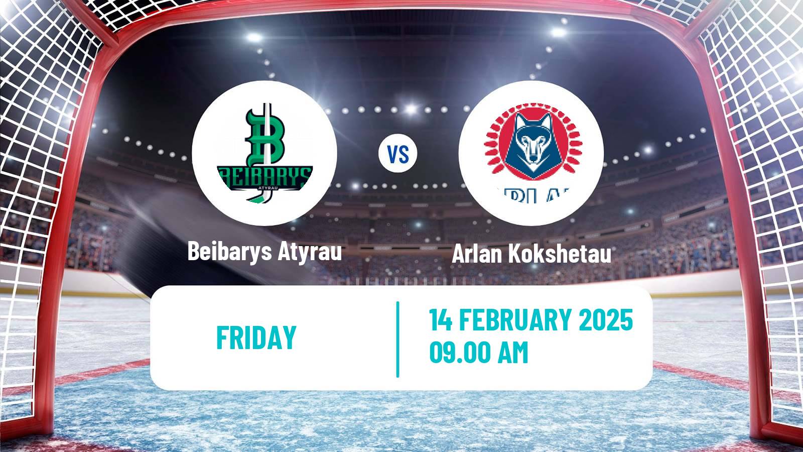 Hockey Kazakh Ice Hockey Championship Beibarys Atyrau - Arlan Kokshetau