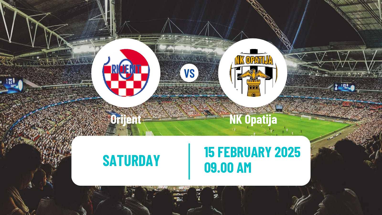 Soccer Croatian Prva NL Orijent - Opatija